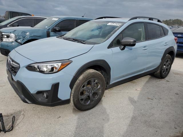 JF2GTHSCXNH224429 - 2022 SUBARU CROSSTREK SPORT BLUE photo 1