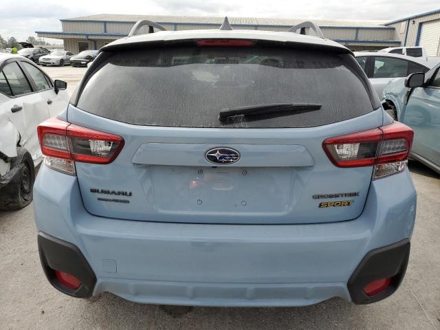 JF2GTHSCXNH224429 - 2022 SUBARU CROSSTREK SPORT BLUE photo 6