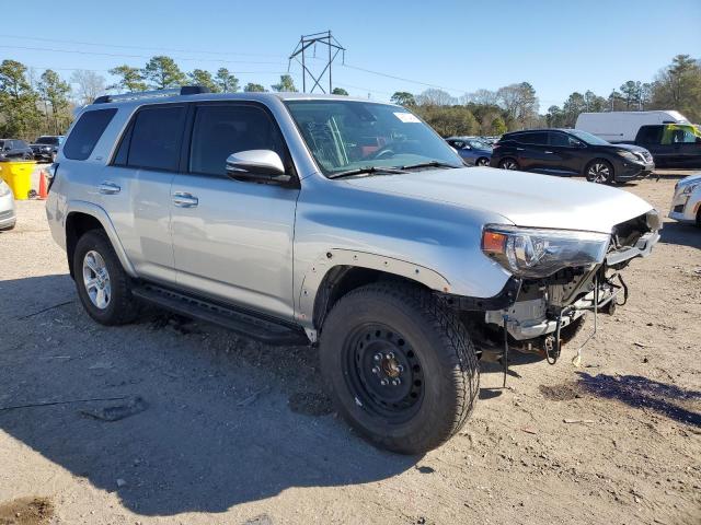 JTEFU5JR9M5234778 - 2021 TOYOTA 4RUNNER SR5 SILVER photo 4