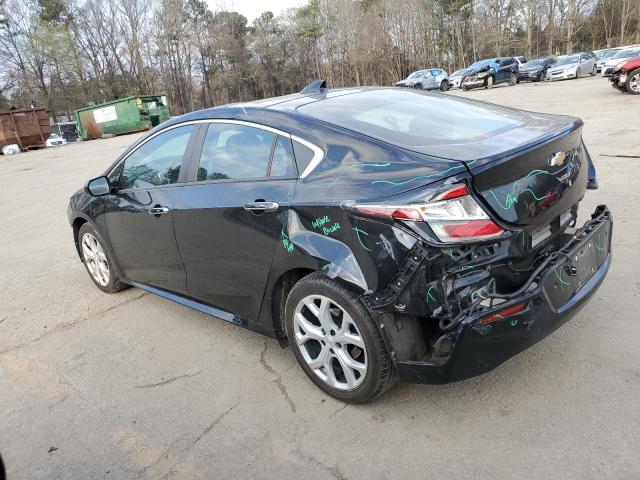 1G1RB6S59HU161201 - 2017 CHEVROLET VOLT PREMIER BLACK photo 2