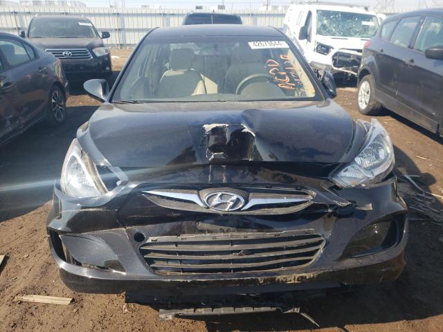 KMHCT4AE7DU472292 - 2013 HYUNDAI ACCENT GLS BLACK photo 5