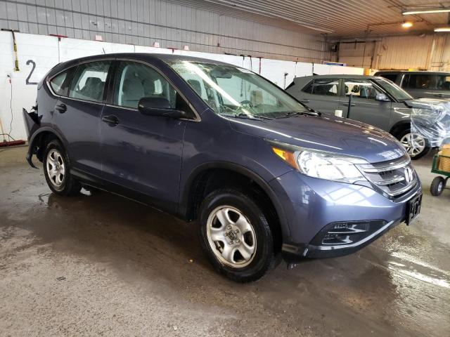 2HKRM4H35EH697077 - 2014 HONDA CR-V LX BLUE photo 4