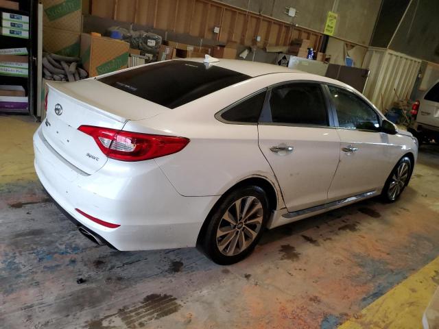 5NPE34AF0GH393003 - 2016 HYUNDAI SONATA SPORT WHITE photo 3