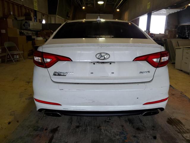 5NPE34AF0GH393003 - 2016 HYUNDAI SONATA SPORT Weiß Foto 6