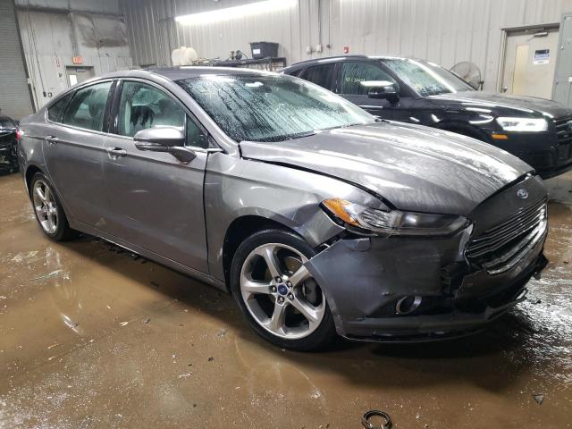 3FA6P0HR5DR147273 - 2013 FORD FUSION SE GRAY photo 4