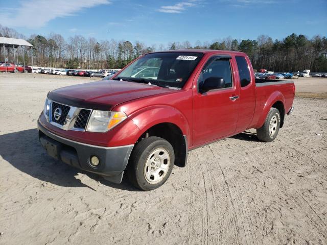 1N6BD06T06C409151 - 2006 NISSAN FRONTIER KING CAB XE RED photo 1