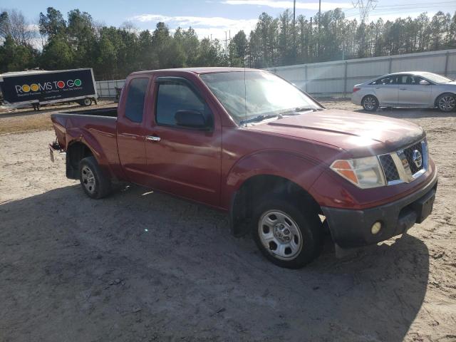 1N6BD06T06C409151 - 2006 NISSAN FRONTIER KING CAB XE RED photo 4