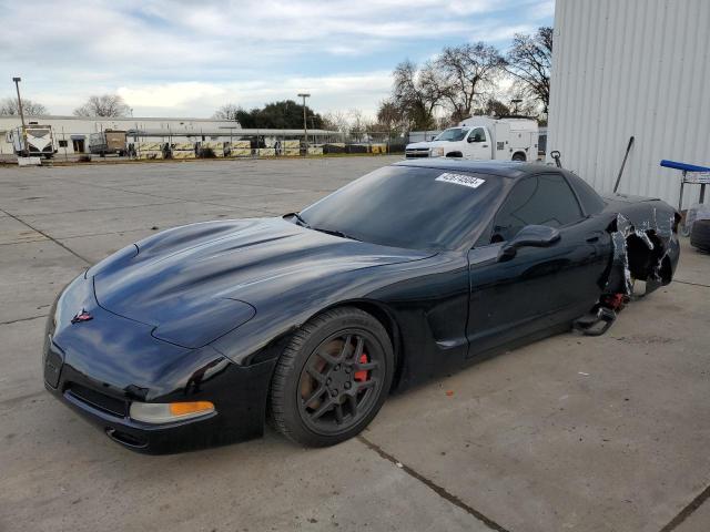 1G1YY12S125102003 - 2002 CHEVROLET CORVETTE Z06 BLACK photo 1