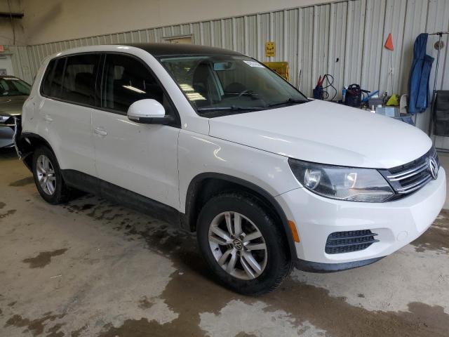 WVGAV3AX4EW525789 - 2014 VOLKSWAGEN TIGUAN S WHITE photo 4