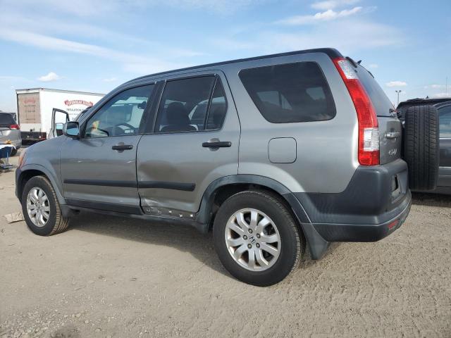 JHLRD688X6C019559 - 2006 HONDA CR-V EX SILVER photo 2