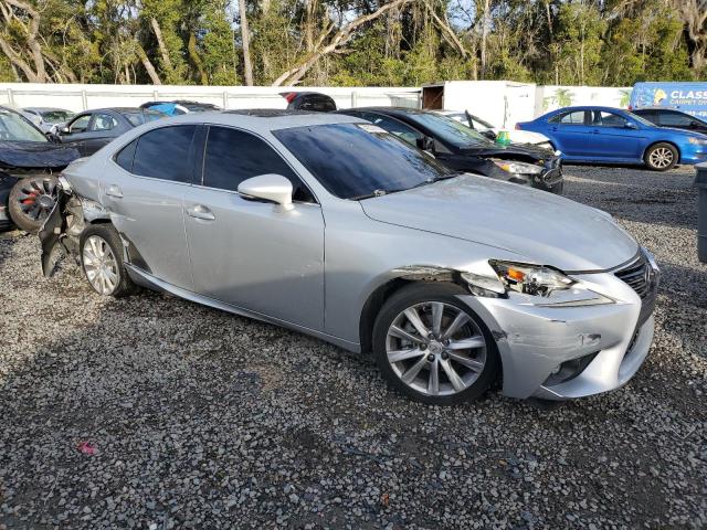 JTHBF1D24F5060267 - 2015 LEXUS IS 250 SILVER photo 4