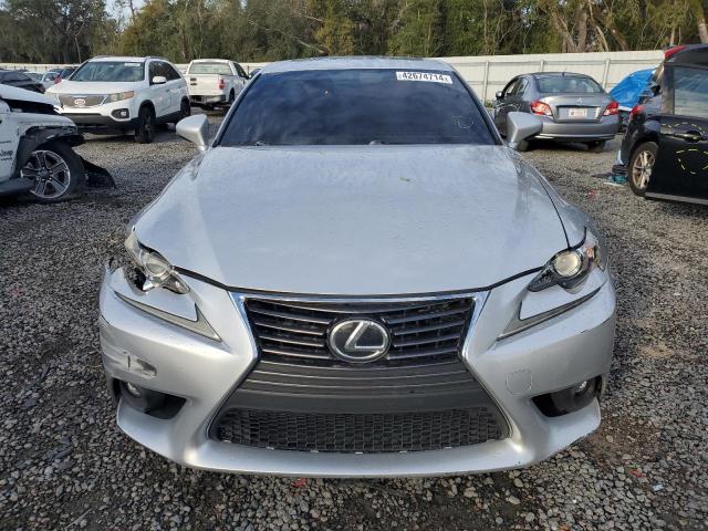 JTHBF1D24F5060267 - 2015 LEXUS IS 250 SILVER photo 5