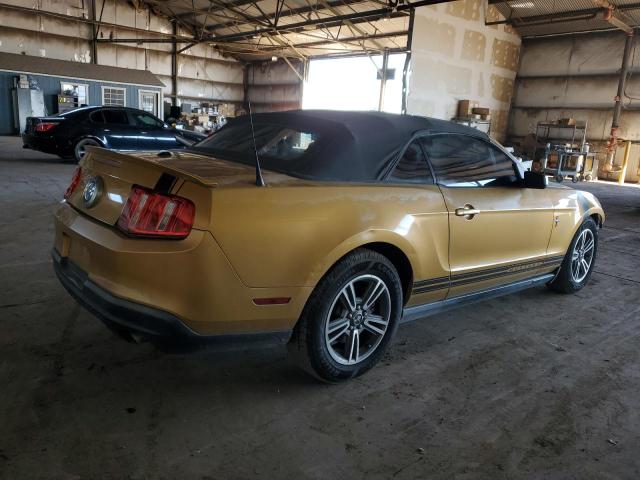 1ZVBP8EN5A5127707 - 2010 FORD MUSTANG GOLD photo 3