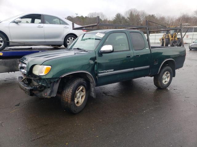5TBBT44134S448142 - 2004 TOYOTA TUNDRA ACCESS CAB SR5 GREEN photo 1