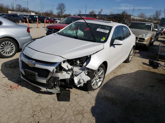1G11C5SL3FF296551 - 2015 CHEVROLET MALIBU 1LT WHITE photo 1