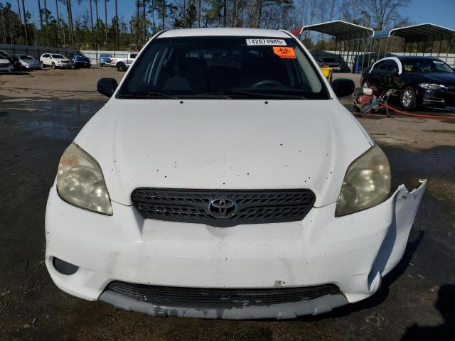 2T1KR32E38C704235 - 2008 TOYOTA COROLLA MA XR WHITE photo 5