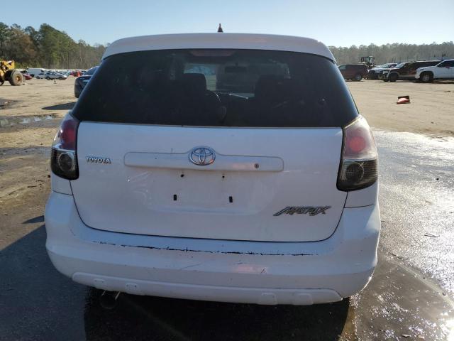 2T1KR32E38C704235 - 2008 TOYOTA COROLLA MA XR WHITE photo 6