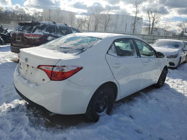 5YFBURHE4FP235596 - 2015 TOYOTA COROLLA L WHITE photo 3