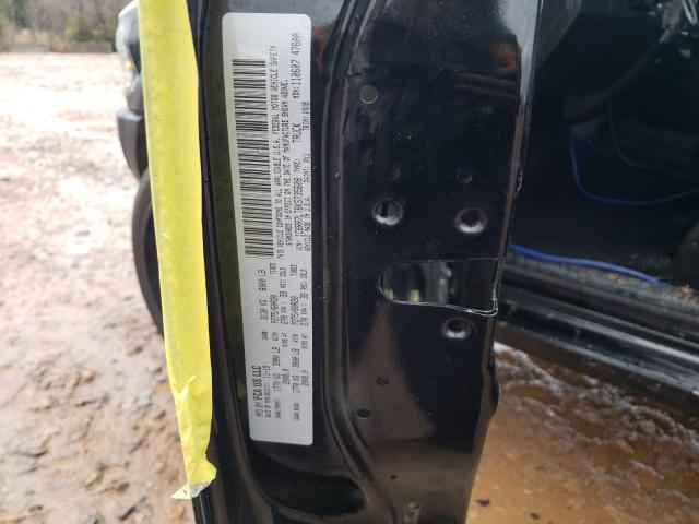 1C6RR7LT6KS735608 - 2019 RAM 1500 CLASS SLT 黑色 照片 13