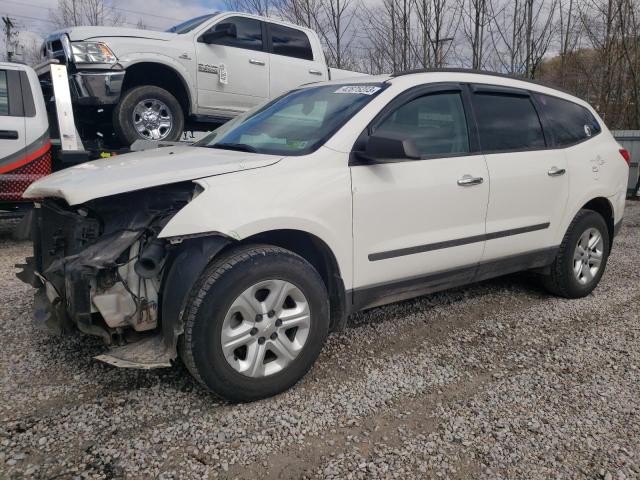 1GNKVEED4BJ415099 - 2011 CHEVROLET TRAVERSE LS WHITE photo 1