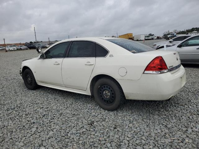 2G1WS57MX91301816 - 2009 CHEVROLET IMPALA POLICE WHITE photo 2