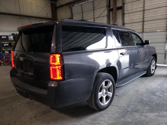 1GNSCHKC1GR326926 - 2016 CHEVROLET SUBURBAN C1500 LT GRAY photo 3