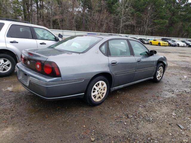 2G1WF52E949350147 - 2004 CHEVROLET IMPALA GRAY photo 3