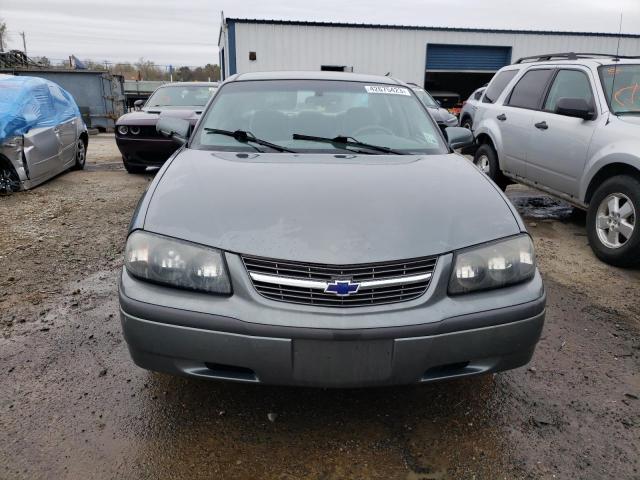 2G1WF52E949350147 - 2004 CHEVROLET IMPALA GRAY photo 5