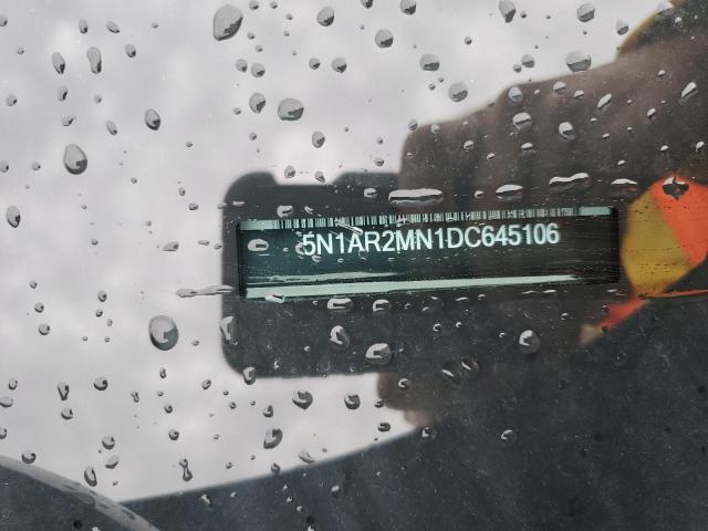 5N1AR2MN1DC645106 - 2013 NISSAN PATHFINDER S 黑色 照片 13