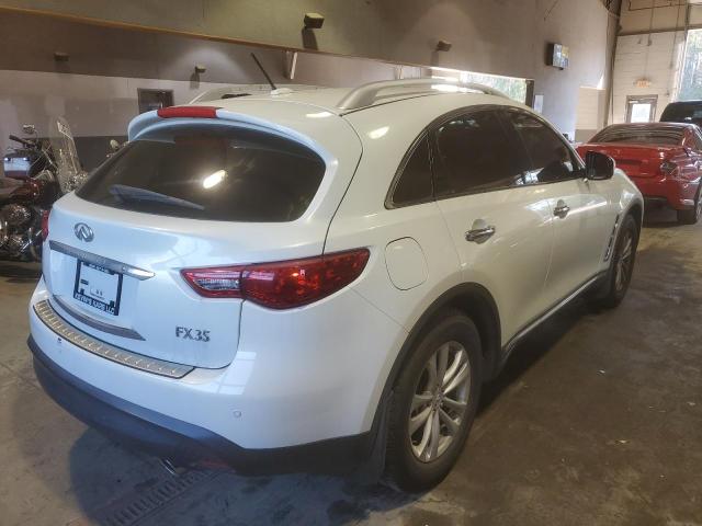 JN8AS1MW2CM156271 - 2012 INFINITI FX35 WHITE photo 3