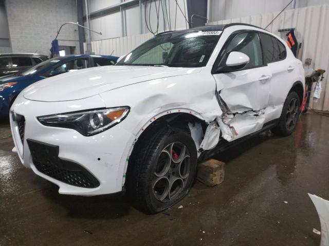 ZASFAKPN5J7B87272 - 2018 ALFA ROMEO STELVIO SPORT Weiß Foto 1