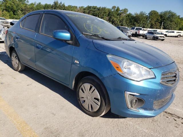 ML32F3FJ8HH002586 - 2017 MITSUBISHI MIRAGE G4 ES TEAL photo 1