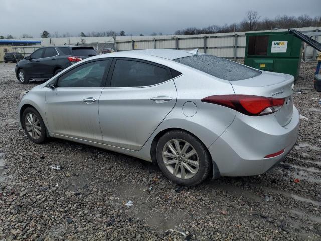 KMHDH4AE7FU323213 - 2015 HYUNDAI ELANTRA SE SILVER photo 2