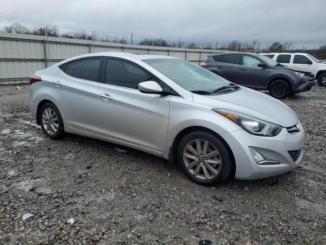 KMHDH4AE7FU323213 - 2015 HYUNDAI ELANTRA SE SILVER photo 4