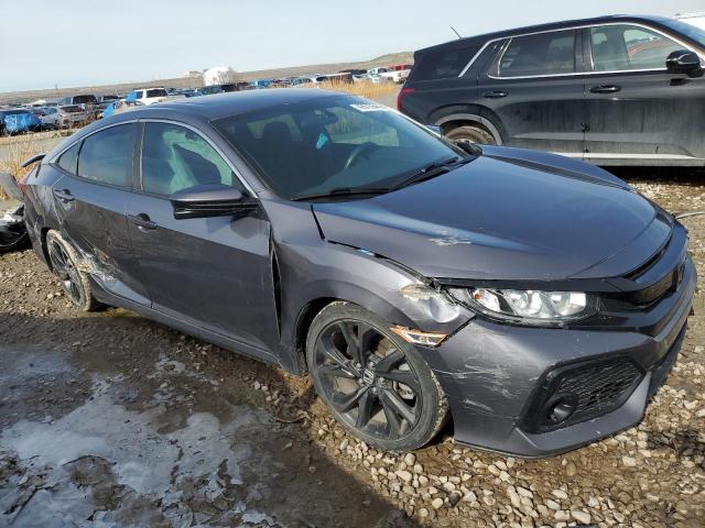 2HGFC1E55JH710117 - 2018 HONDA CIVIC SI GRAY photo 4