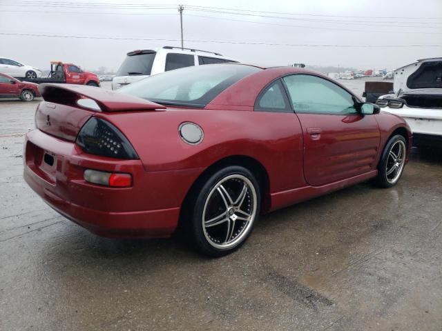 4A3AC84H72E079101 - 2002 MITSUBISHI ECLIPSE GT BURGUNDY photo 3