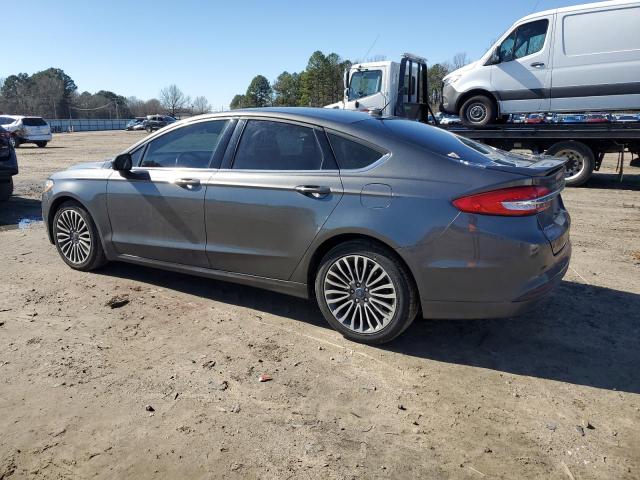 3FA6P0G78JR210443 - 2018 FORD FUSION S GRAY photo 2