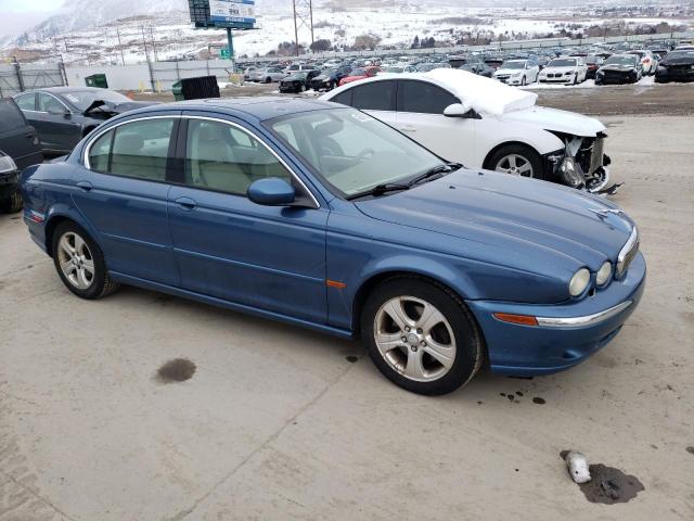 SAJEA51C62WC16559 - 2002 JAGUAR X-TYPE 3.0 BLUE photo 4