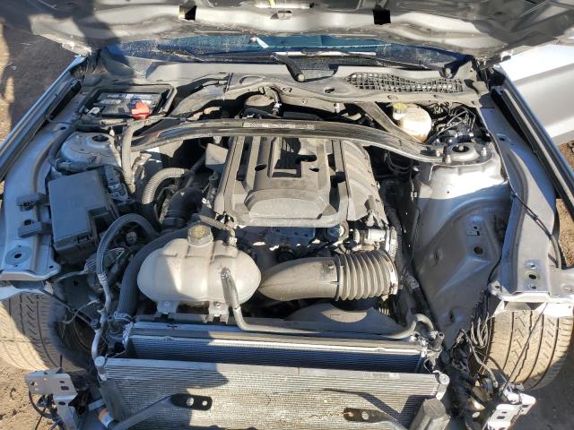 1FA6P8TD9M5110269 - 2021 FORD MUSTANG SILVER photo 11