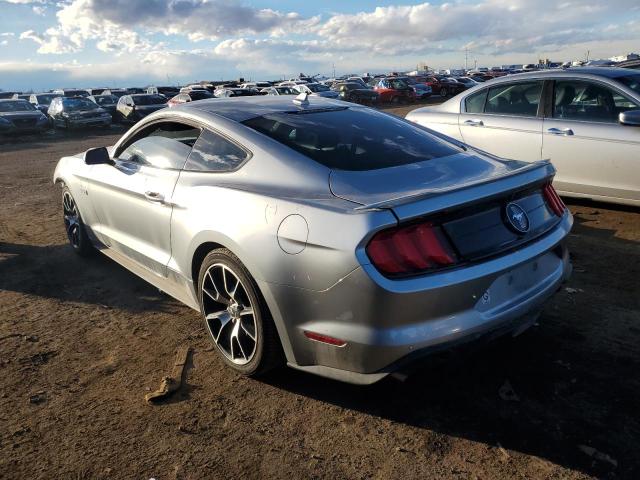 1FA6P8TD9M5110269 - 2021 FORD MUSTANG SILVER photo 2