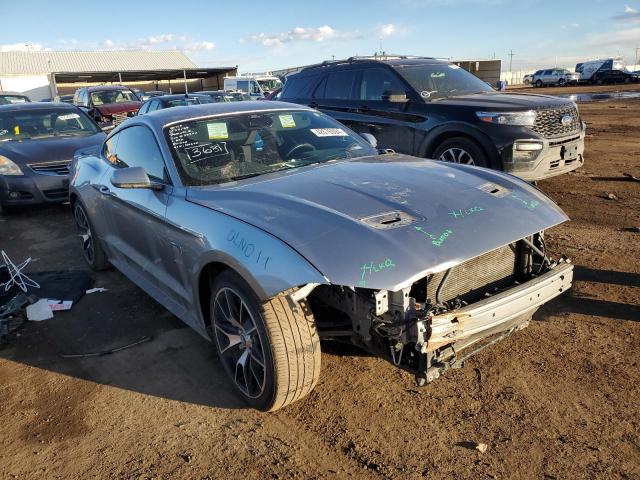 1FA6P8TD9M5110269 - 2021 FORD MUSTANG SILVER photo 4