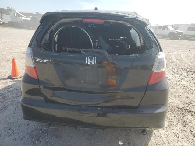 JHMGE8H44AS018561 - 2010 HONDA FIT SPORT BLACK photo 6