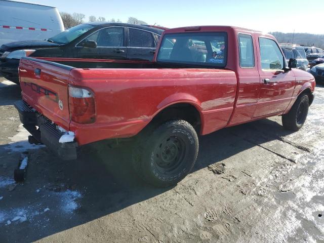 1FTYR14D72PA58676 - 2002 FORD RANGER SUPER CAB RED photo 3