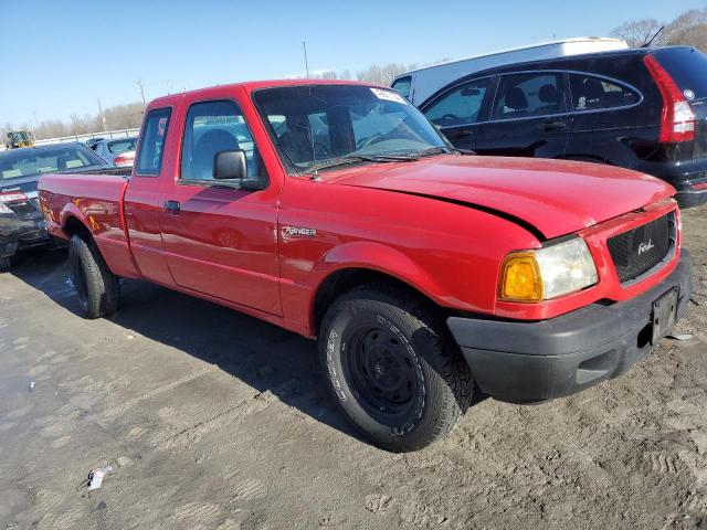 1FTYR14D72PA58676 - 2002 FORD RANGER SUPER CAB RED photo 4