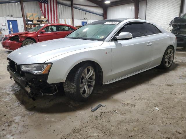 WAUGGAFR8DA073362 - 2013 AUDI S5 PREMIUM PLUS ვერცხლისფერი ფოტო 1