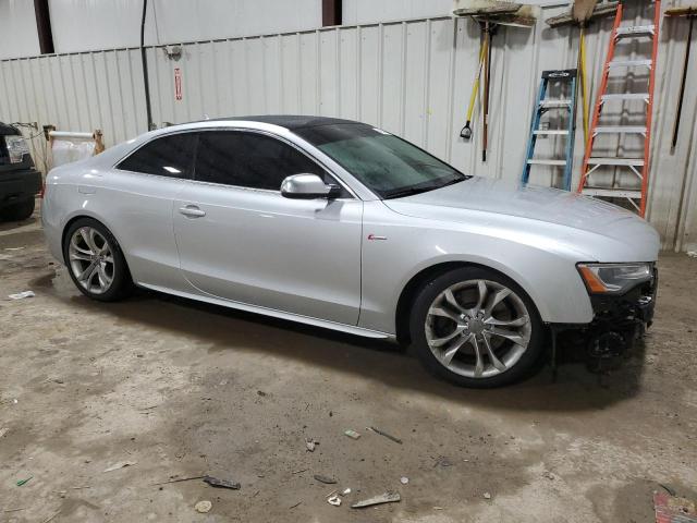 WAUGGAFR8DA073362 - 2013 AUDI S5 PREMIUM PLUS SILVER photo 4