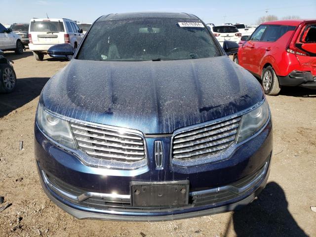 2LMPJ8LR5HBL30408 - 2017 LINCOLN MKX RESERVE BLUE photo 5