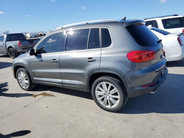 WVGAV7AX8DW024572 - 2013 VOLKSWAGEN TIGUAN S GRAY photo 2