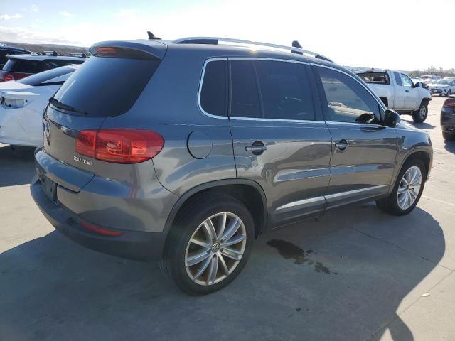 WVGAV7AX8DW024572 - 2013 VOLKSWAGEN TIGUAN S GRAY photo 3