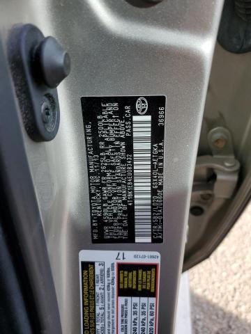 4T1BK1EB4EU083432 - 2014 TOYOTA AVALON BASE 银色 照片 12